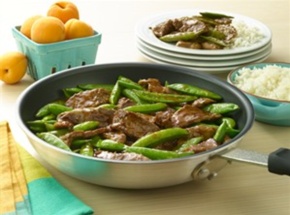 Apricot Teriyaki Beef Stir Fry