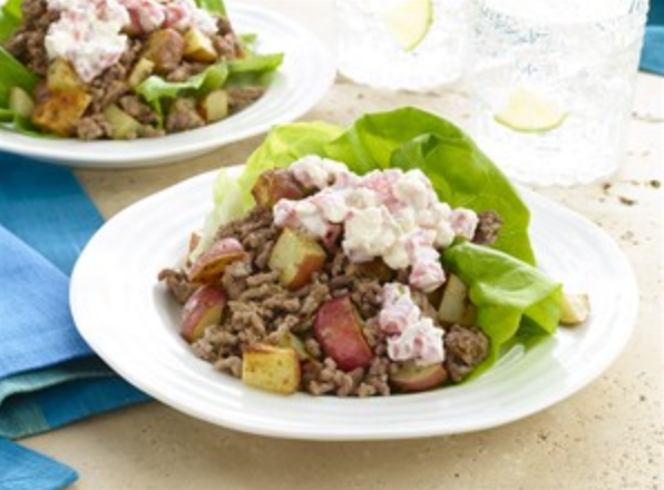 Greek Style Beef and Potatoes