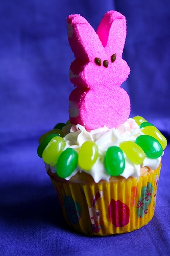 Garden Bunny Cupcakes