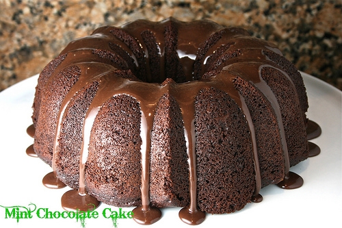 Evil Mint Chocolate Cake