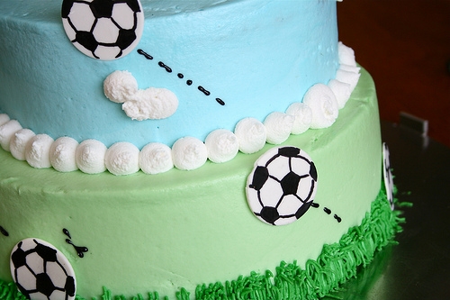 Soccer Ball Cake