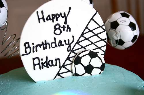 Soccer Ball Cake