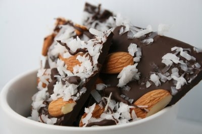 almond joy bark candy