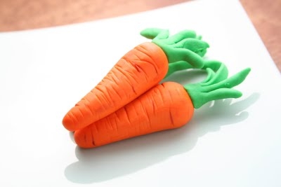 Fondant_gumpaste carrots