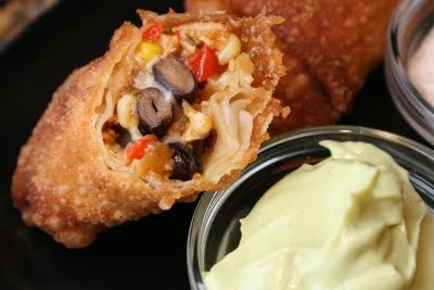 southwestern egg rolls