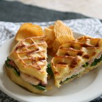 Turkey and Ham Eggo Panini