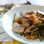 Lemon Pepper Pork and Potatoes {Giveaway}