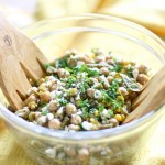 Summer Garbanzo Bean Salad & Giveaway