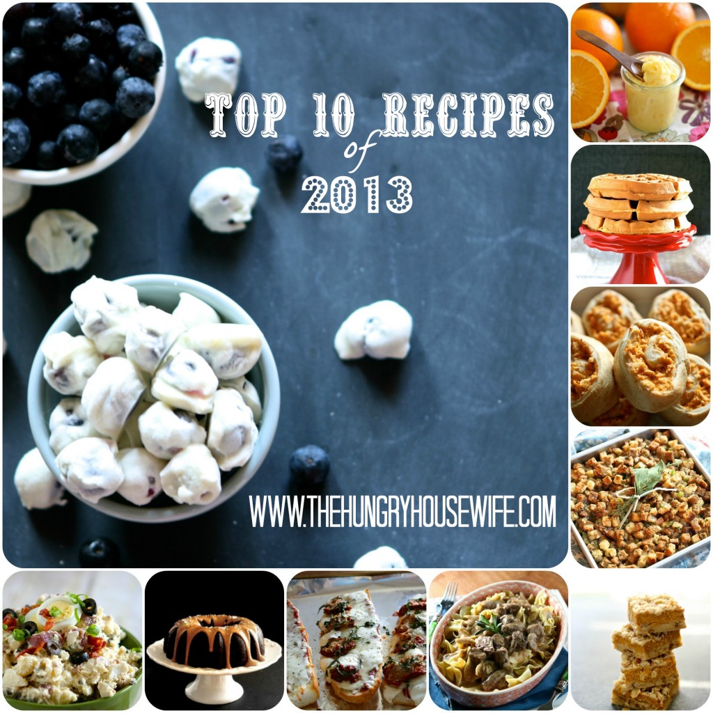 Top 10 Recipes of 2013