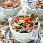 Cajun Roasted Chicken and Vegetable 15 Bean Soup