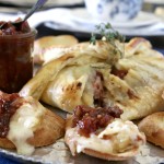 Wrapped Brie with Tomato Chutney