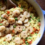 Yellow Rice and Shrimp